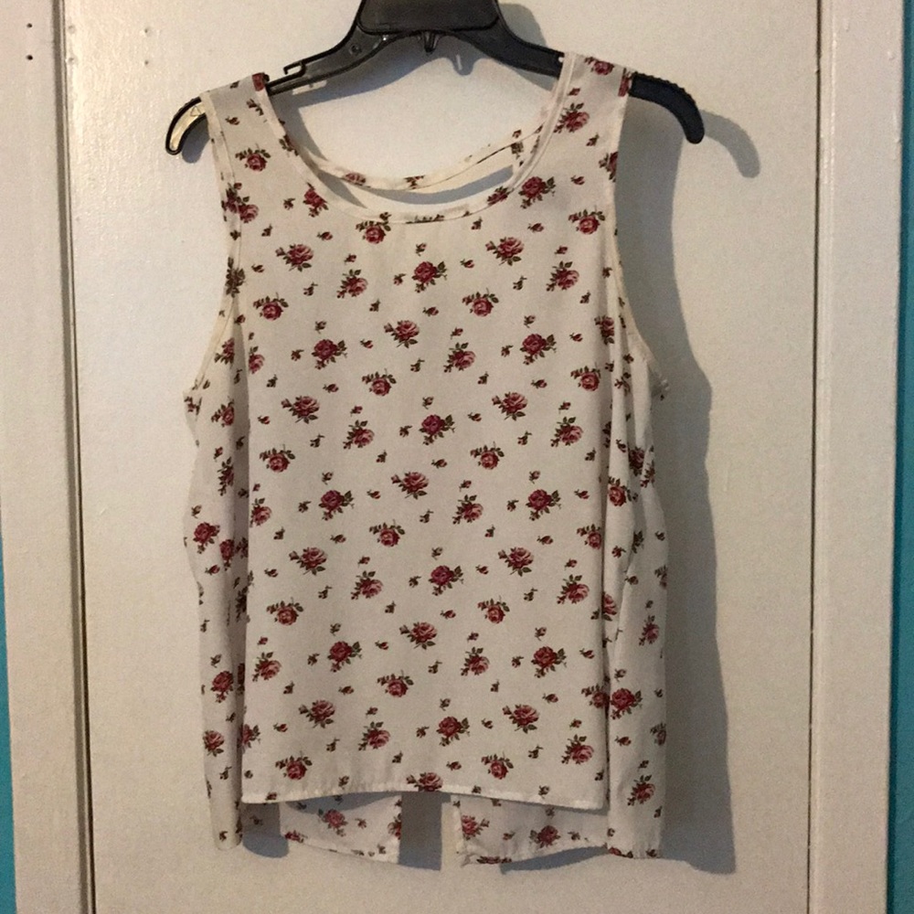 Rose Patterned Blouse